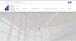 Desktop Screenshot of genuinecta.com